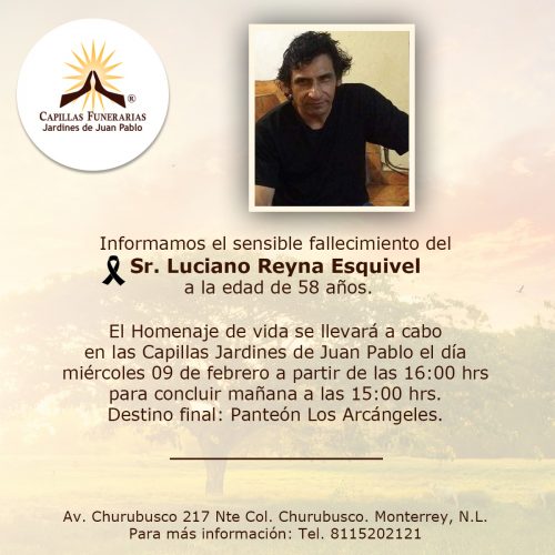 Sr. Luciano Reyna Esquivel