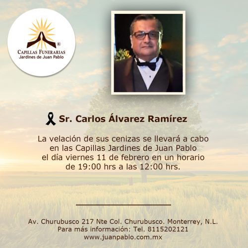 Sr. Carlos Álvarez Ramírez