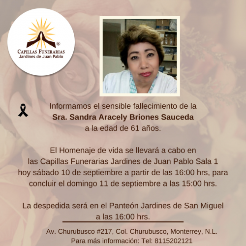 Sra. Sandra Aracely Briones Sauceda