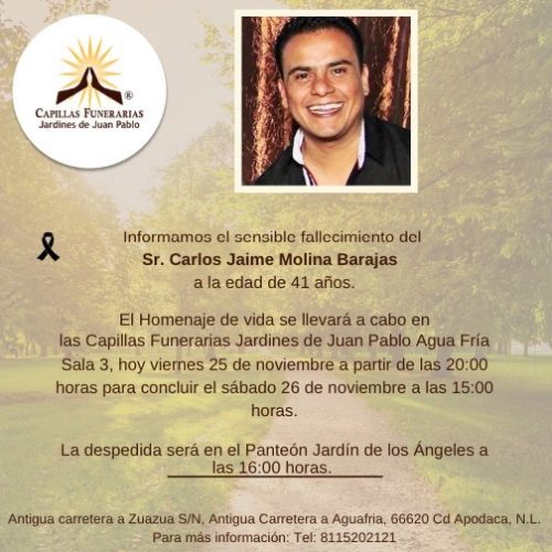 Sr. Carlos Jaime Molina Barajas