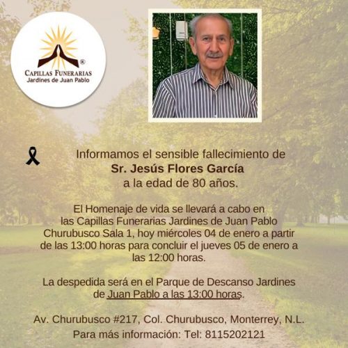 Sr. Jesús Flores García